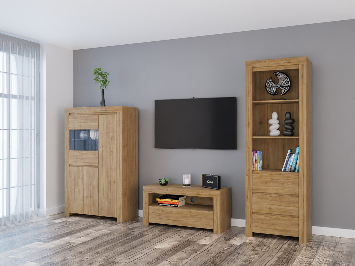 Wohnzimmer-Sets Sonsoru 146 (Eichenholzoptik)