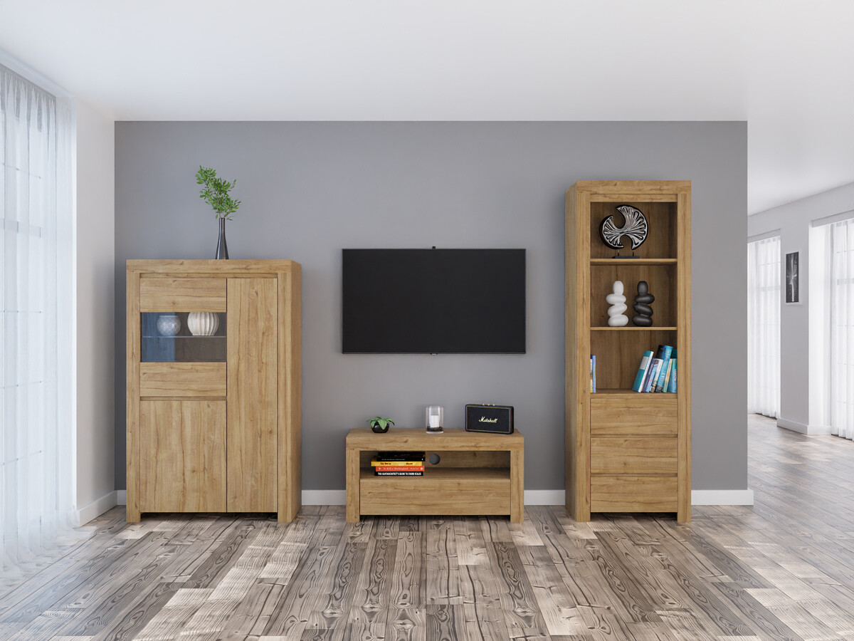 Wohnzimmer-Sets Sonsoru 146 (Eichenholzoptik)