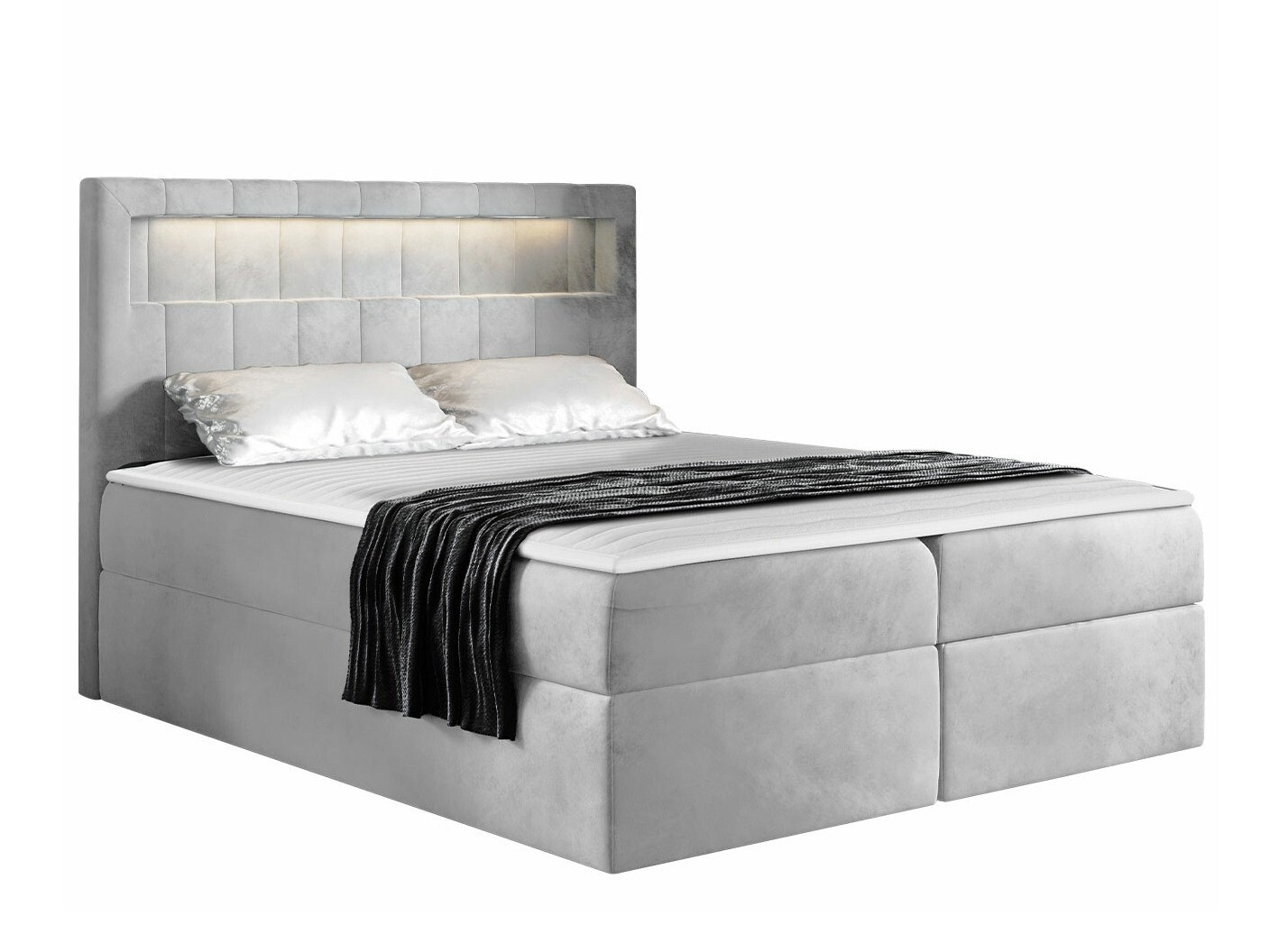 Boxspringbett Baltimore 131 (Magic Velvet 2239)