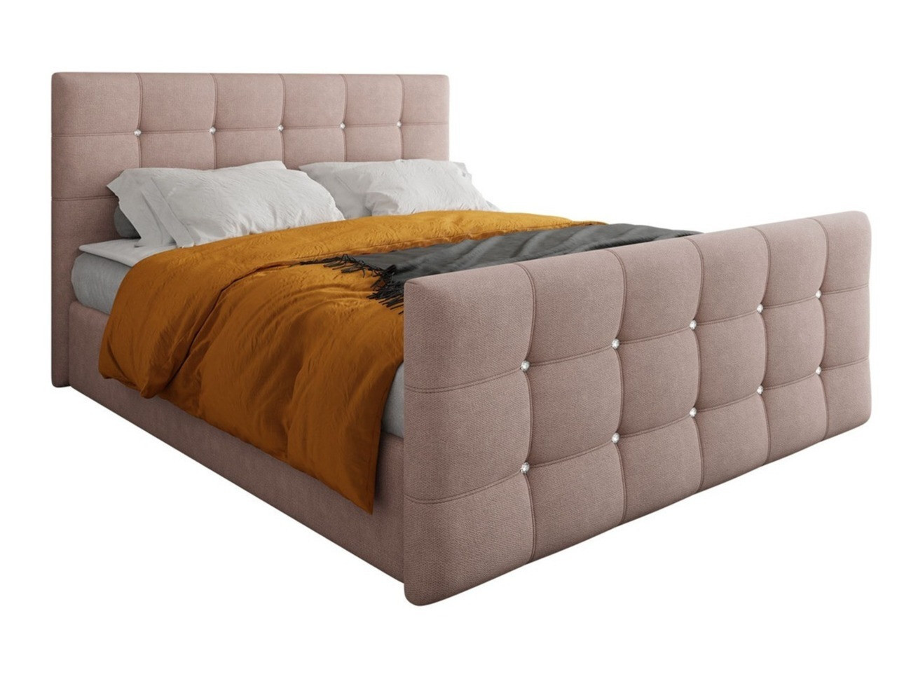 Boxspringbett Memphis 113 (Rico 19)