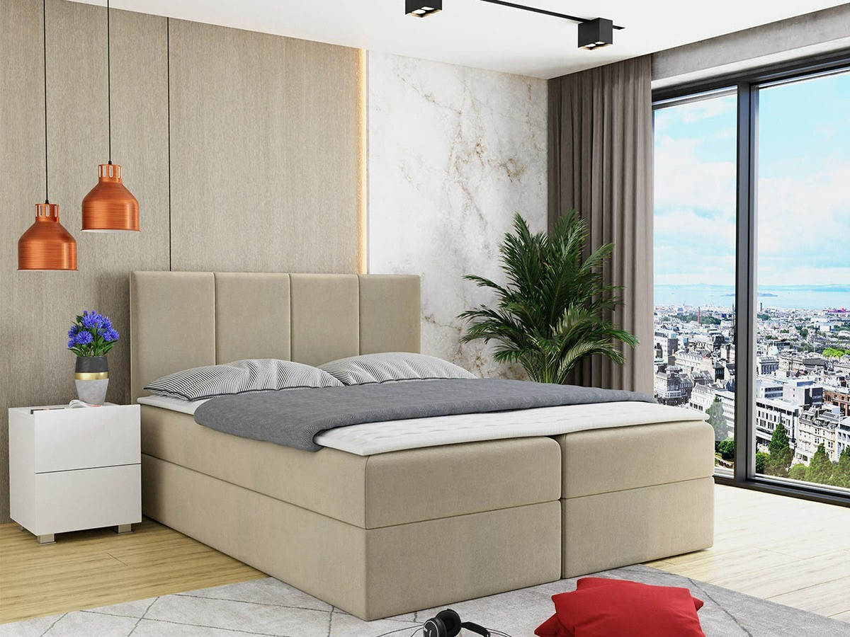 Boxspringbett Oppidum (Manila 02)
