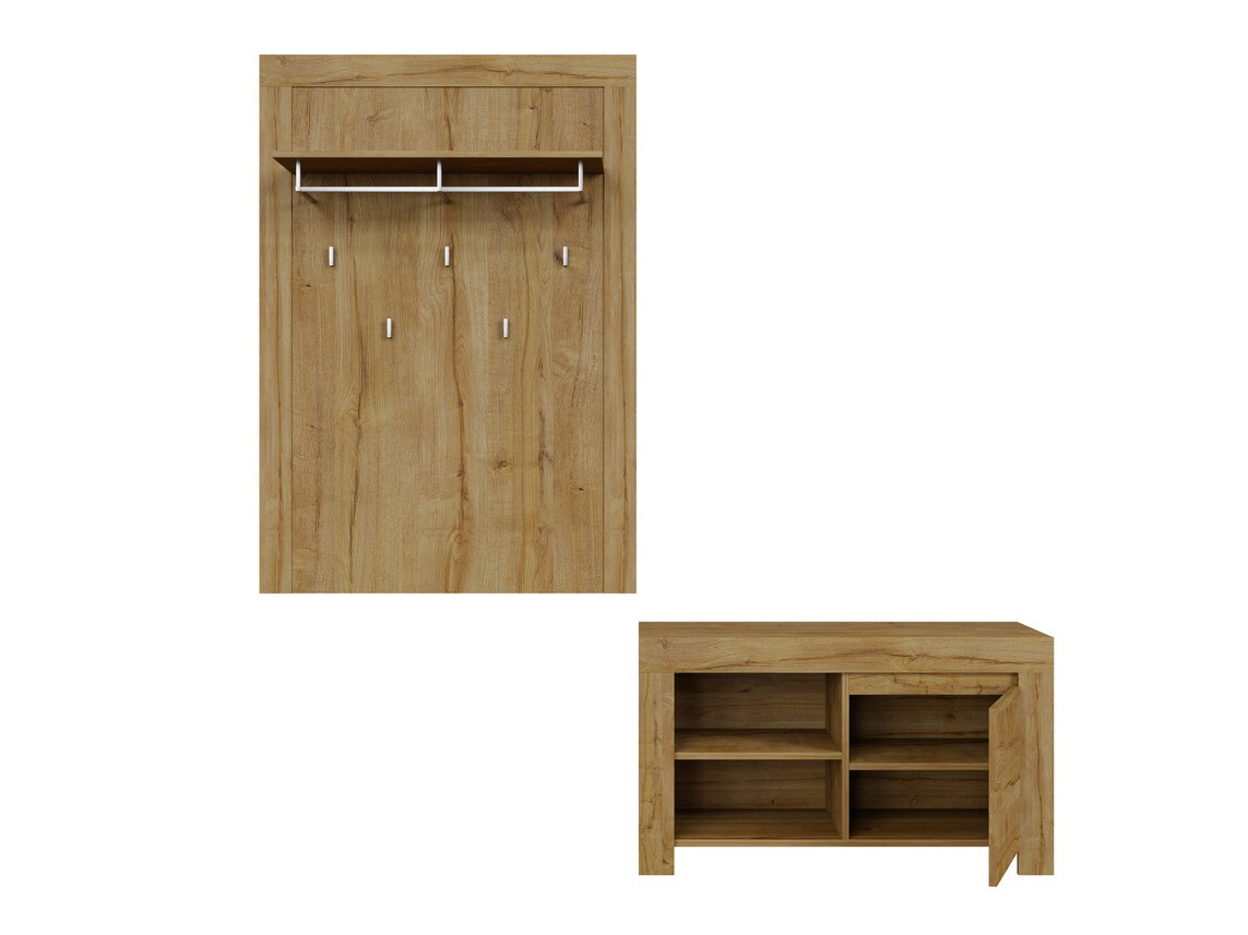 Flurgarnitur Sonsoru 140 (Eichenholzoptik)