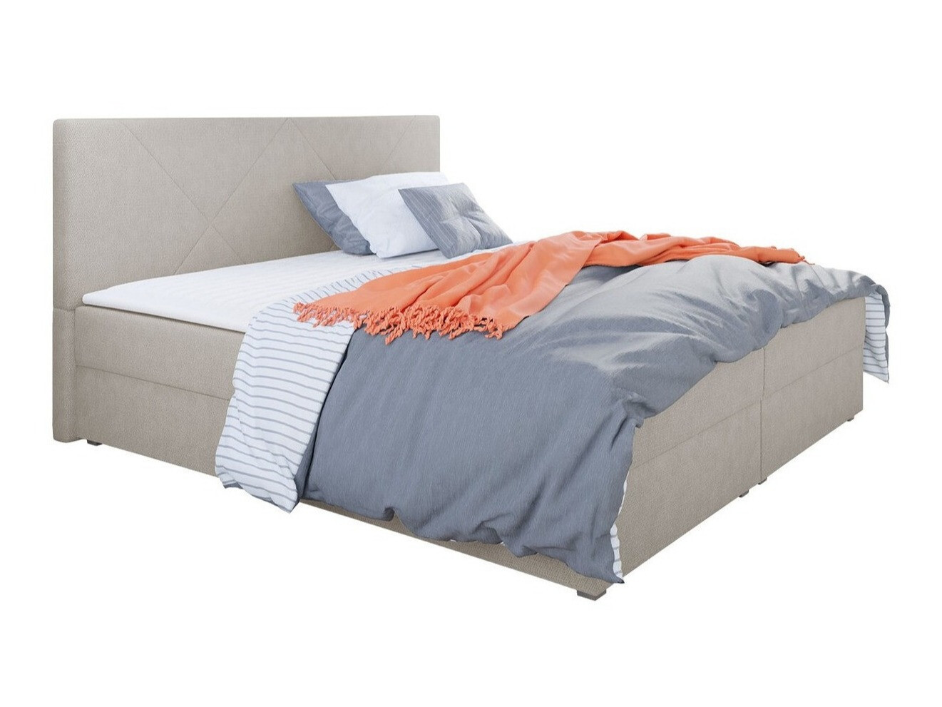 Boxspringbett Memphis 117 (Rico 01)