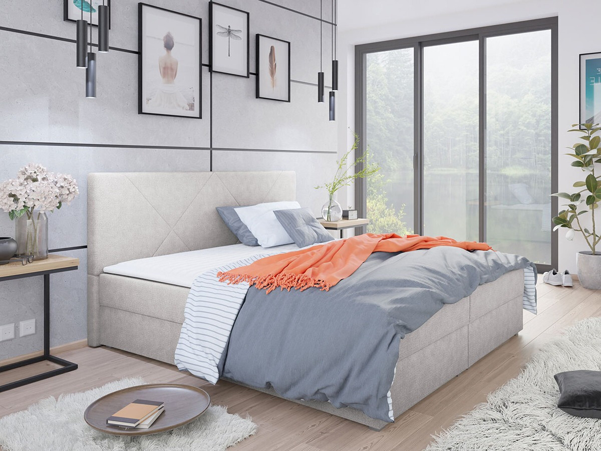 Boxspringbett Memphis 117 (Rico 20)