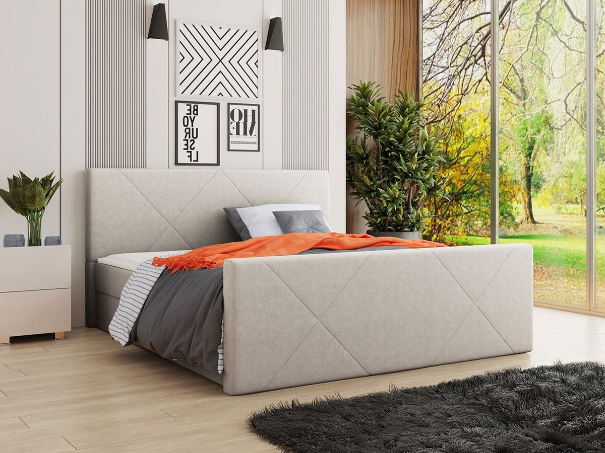Boxspringbett Memphis 120 (Rico 01)