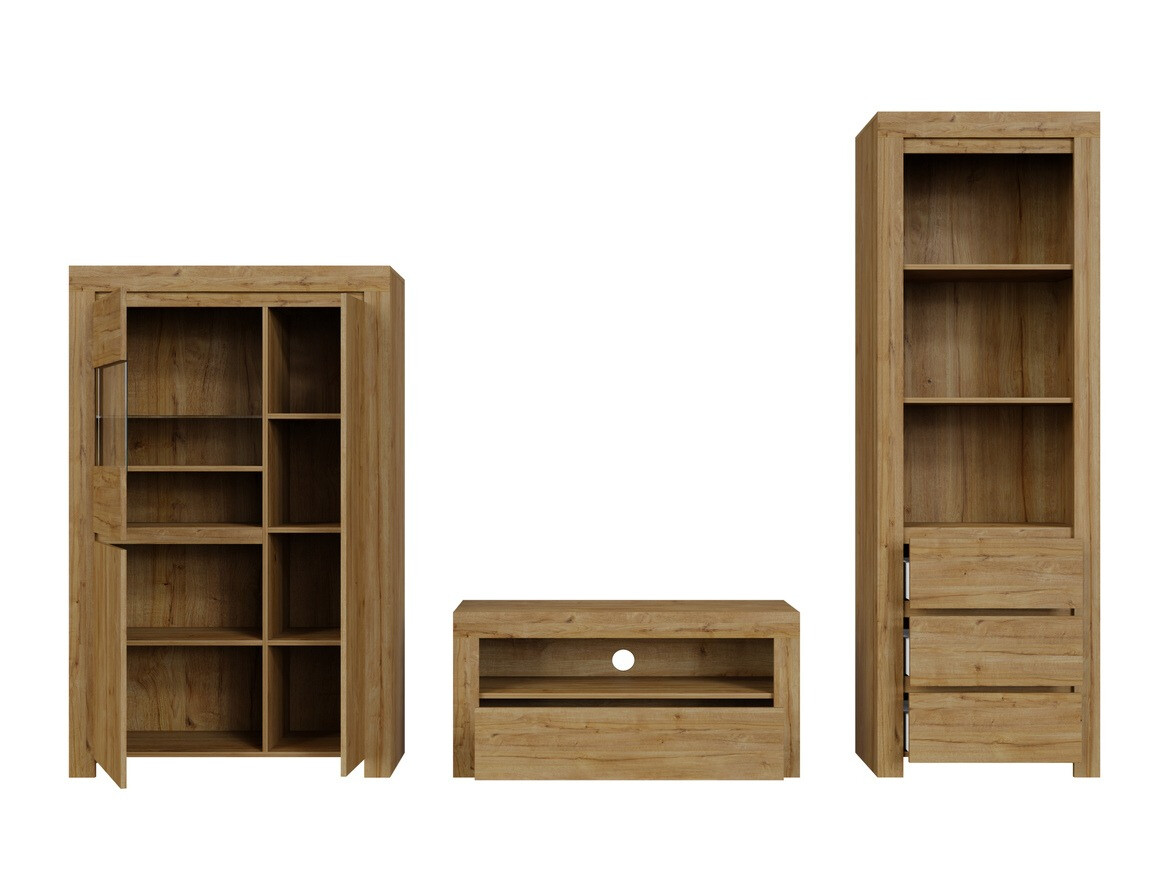 Wohnzimmer-Sets Sonsoru 146 (Eichenholzoptik)