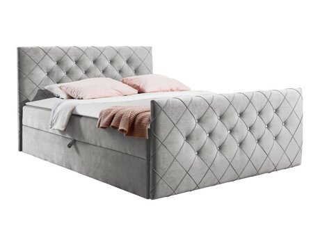 Boxspringbett Baltimore 158 (Amor Velvet 4318)