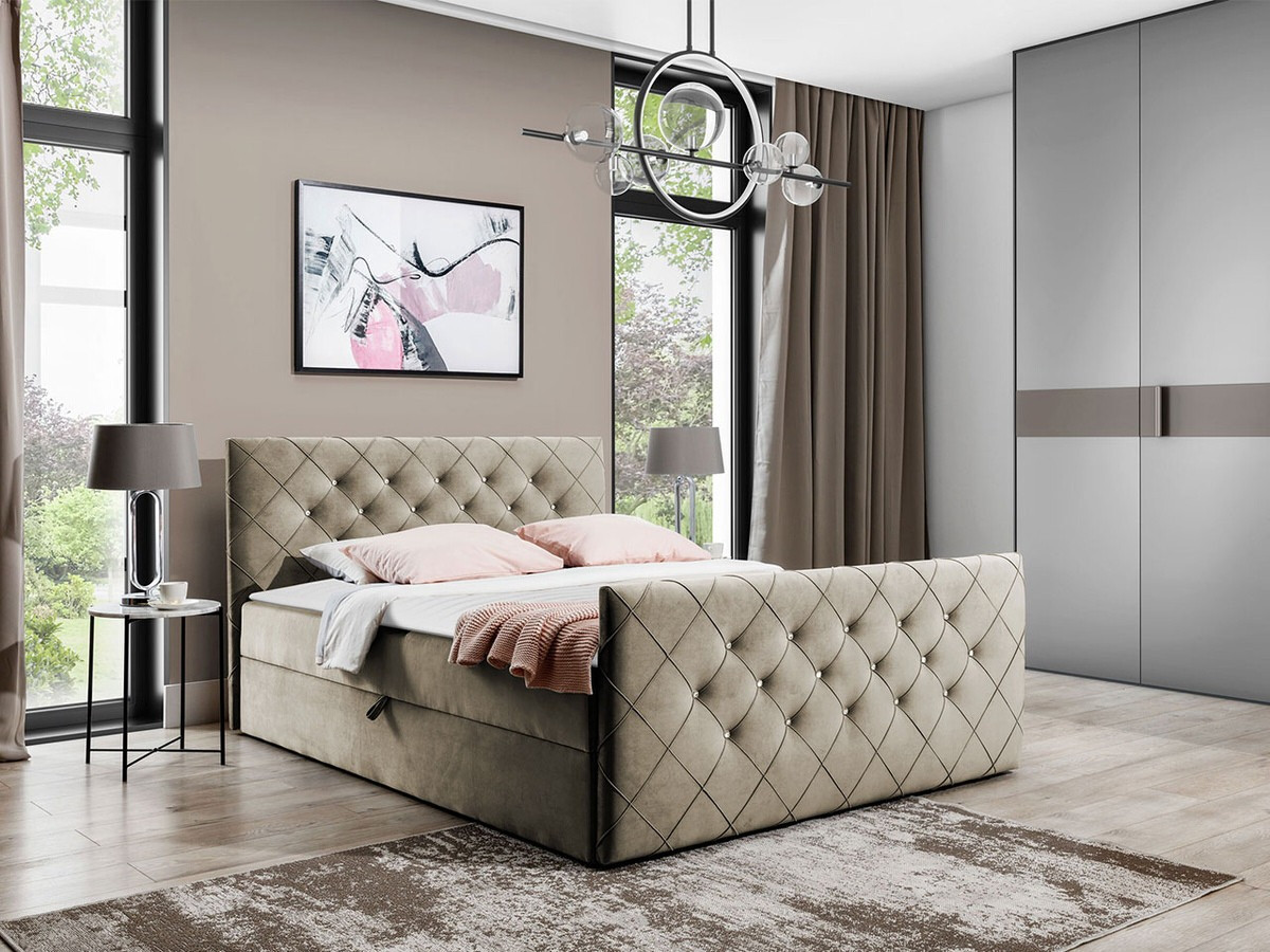 Boxspringbett Baltimore 158 (Magic Velvet 2208)