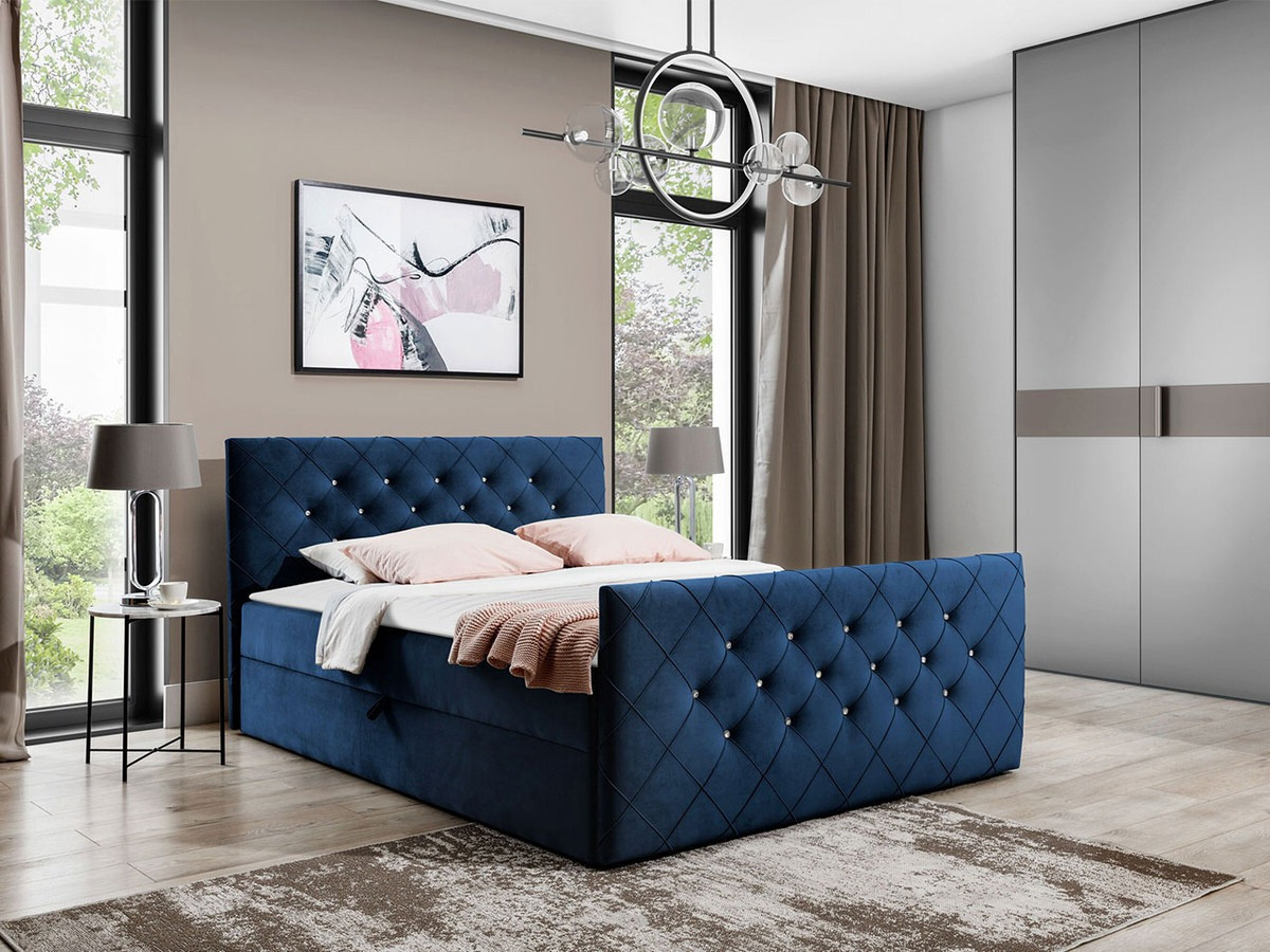 Boxspringbett Carmen (Amor Velvet 4313)