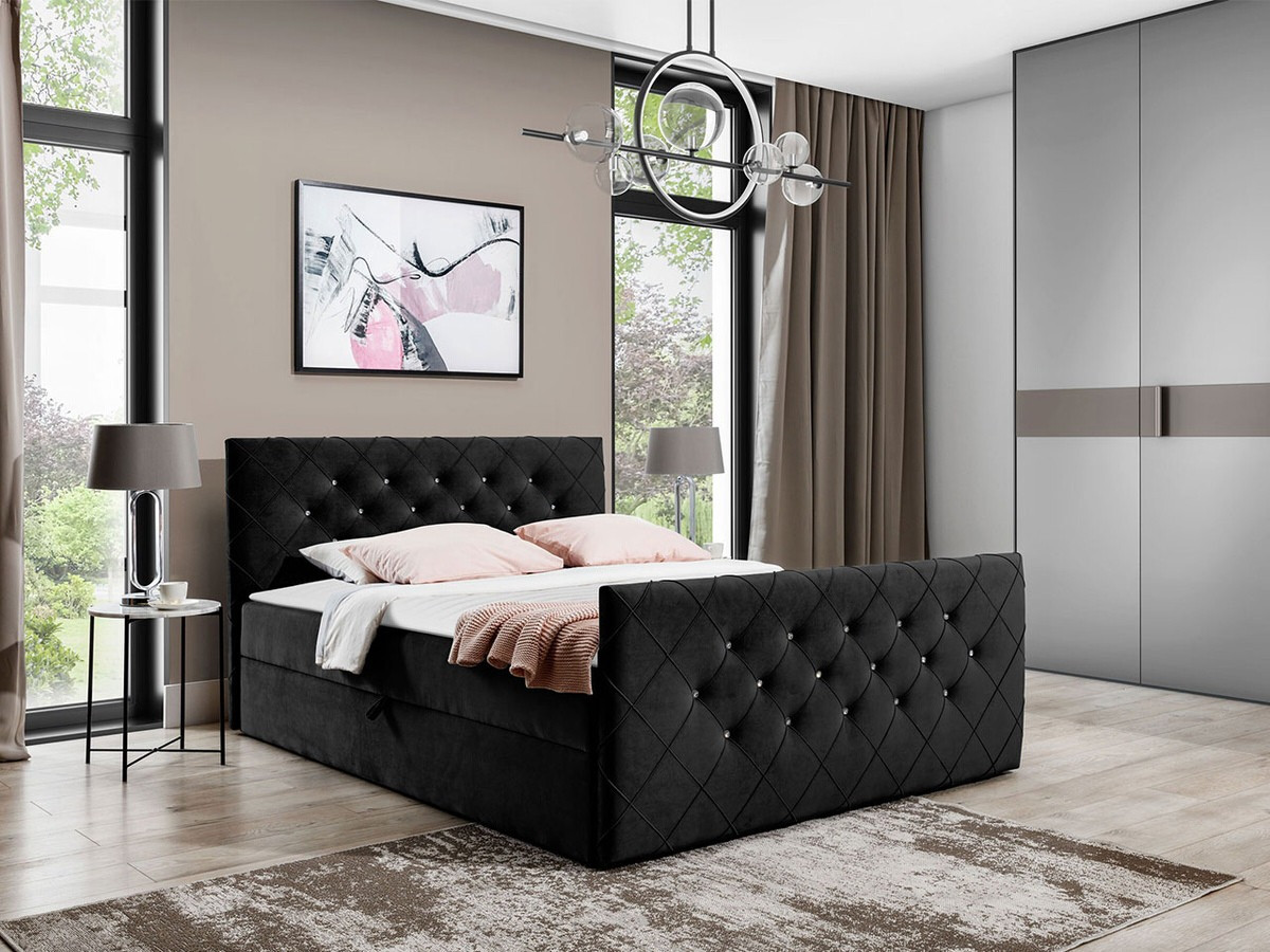 Boxspringbett Carmen (Amor Velvet 4322)
