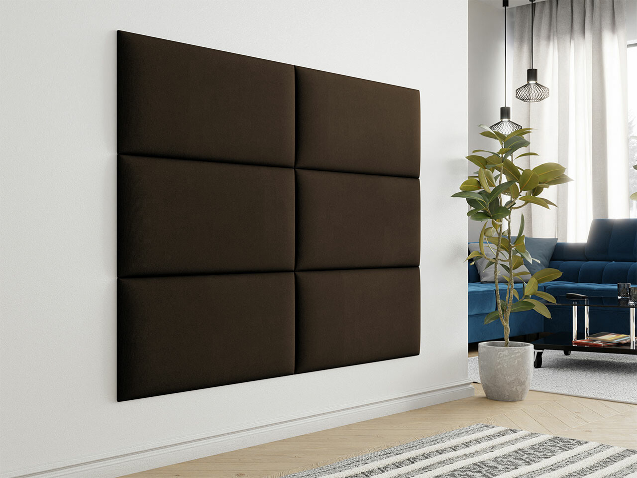 Weiches Wandpaneel Comfivo Ovis IX (Manila 04) (84x42)