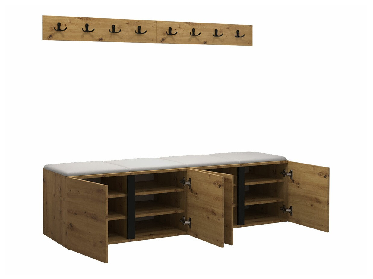 Flurgarnitur Hartford 276 (Artisan Eichenholzoptik)