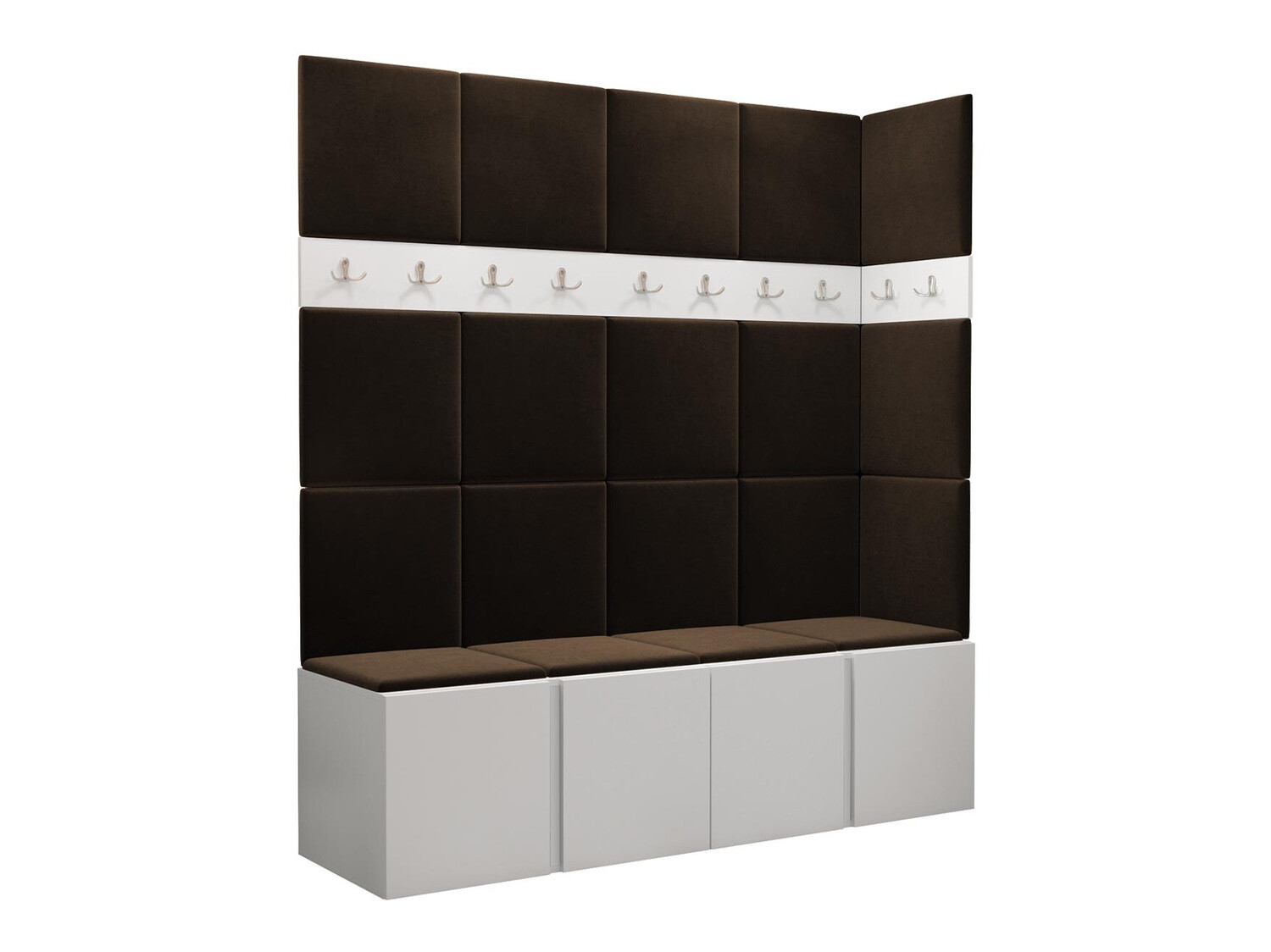 Flurgarnitur Pinis II (Weiß)