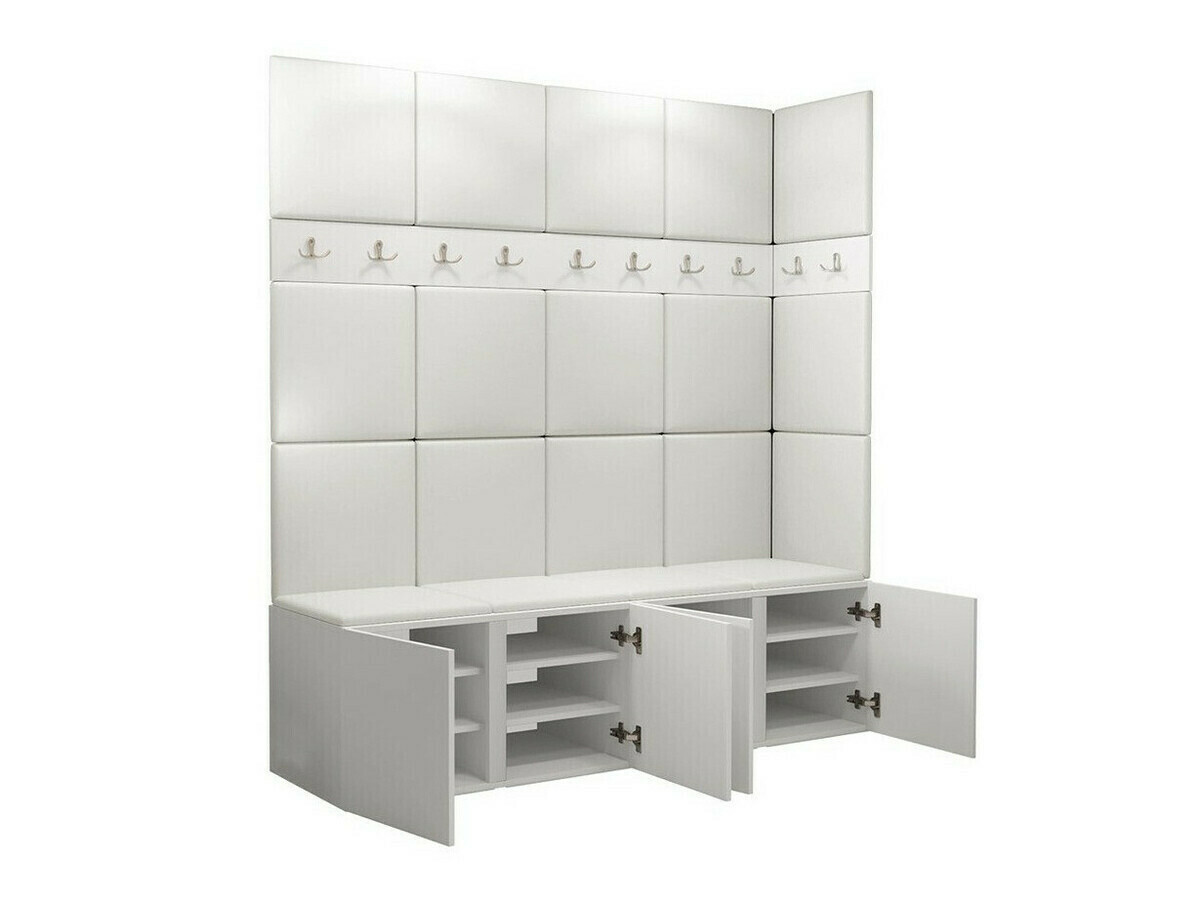 Flurgarnitur Pinis II (Weiß)