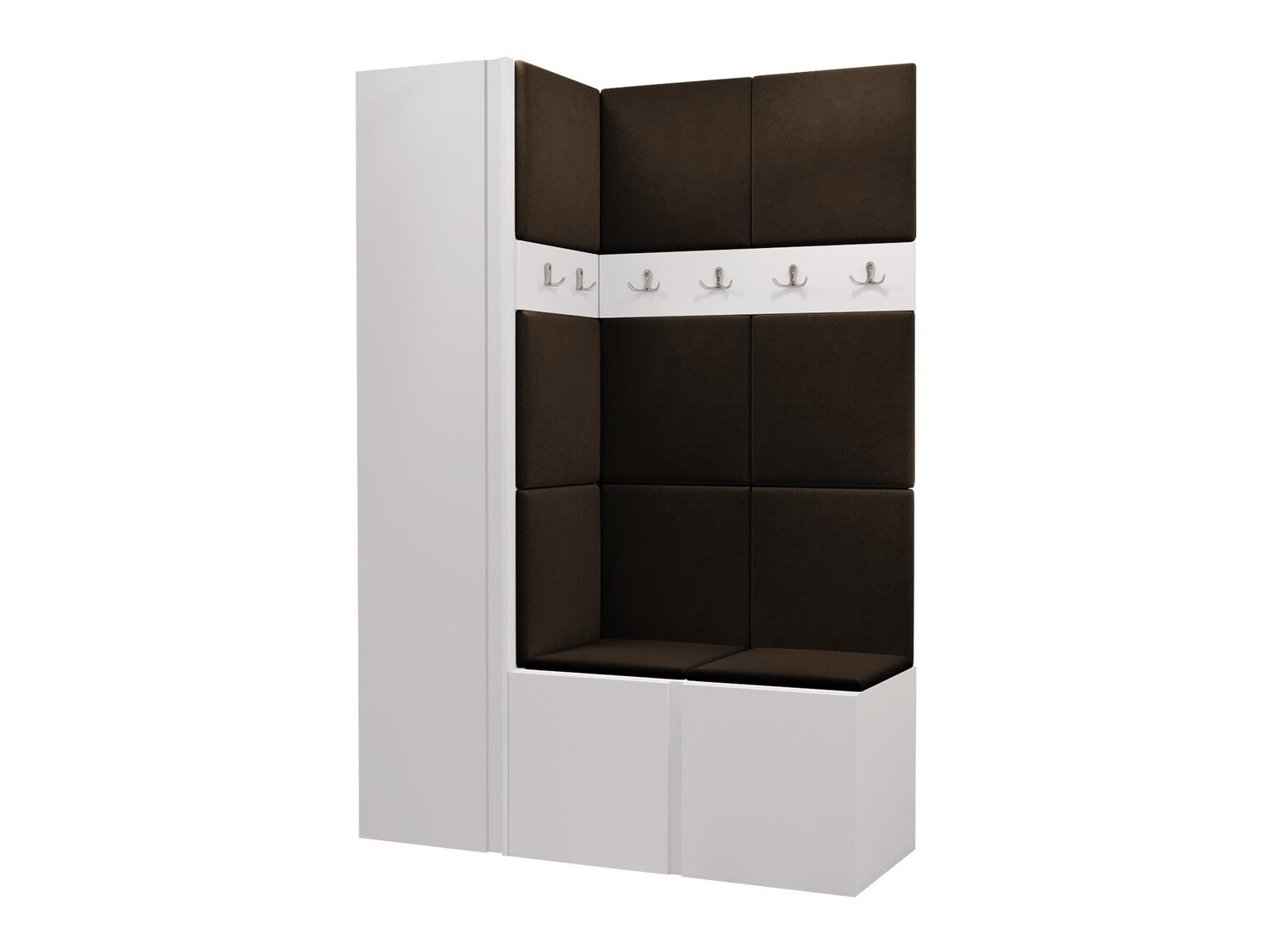 Flurgarnitur Pinis IX (Weiß)