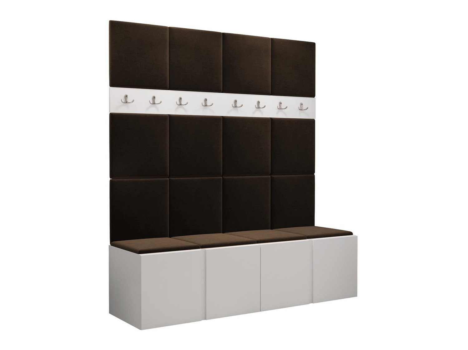 Flurgarnitur Pinis V (Weiß)