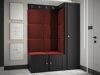 Flurgarnitur Hartford 377 (Schwarz)