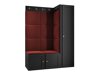 Flurgarnitur Hartford 377 (Schwarz)