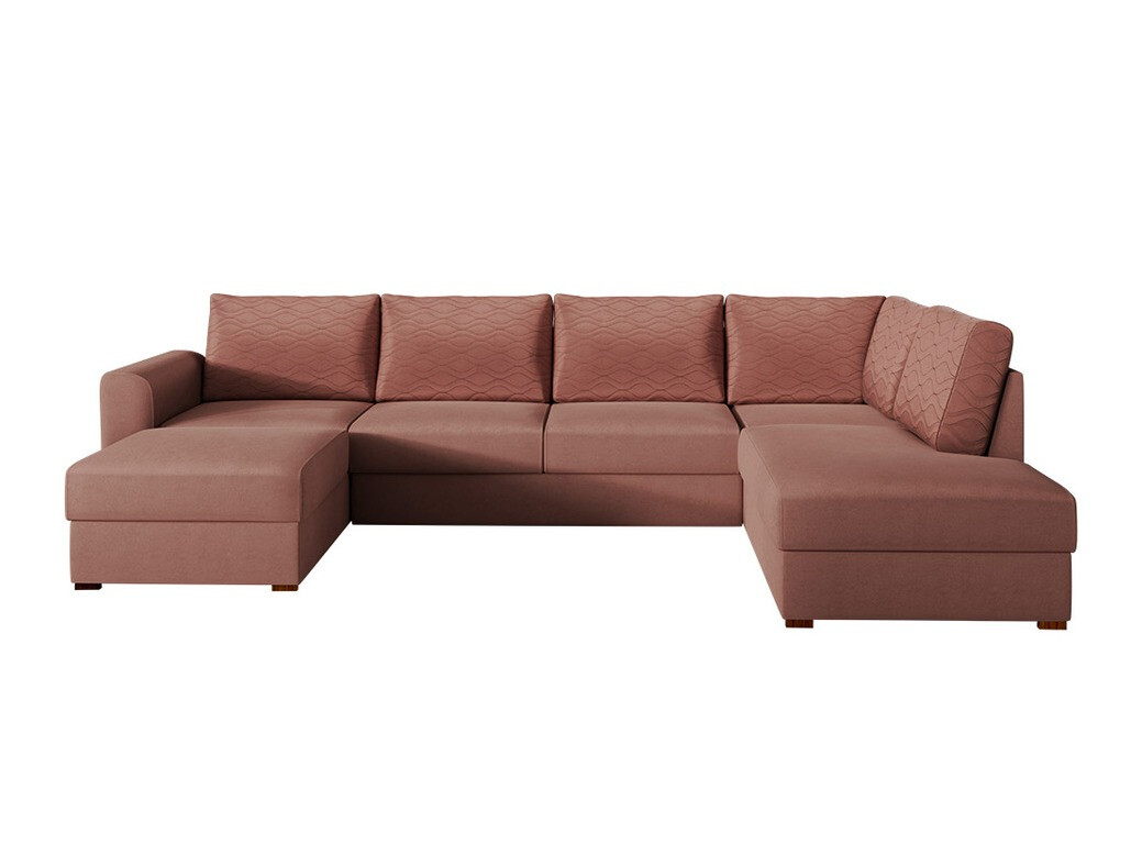 Ecksofa Comfivo 261 (Venus Velvet 2918 + Magic Velvet 2258-p102)