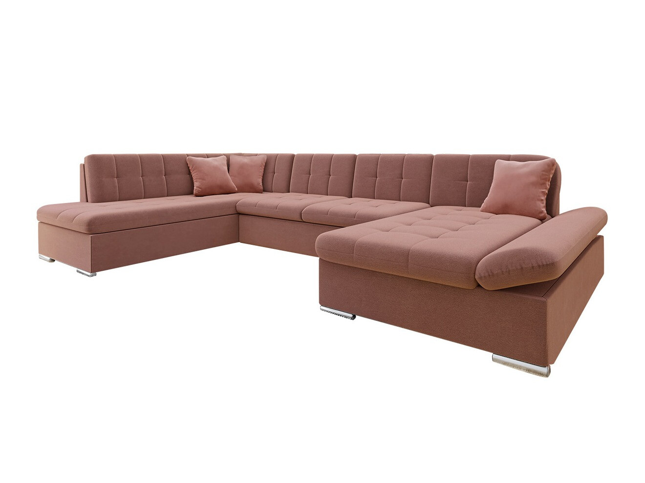 Ecksofa Comfivo Tilia II (Venus Velvet 2918 + Magic Velet 2258)