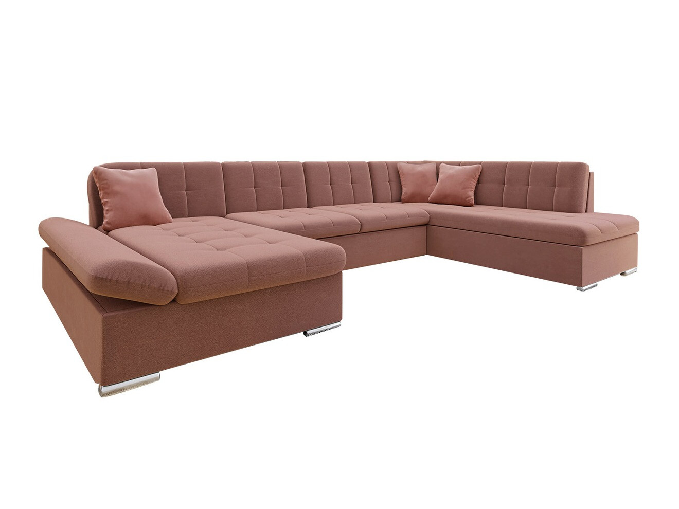 Ecksofa Comfivo Tilia II (Venus Velvet 2918 + Magic Velet 2258)