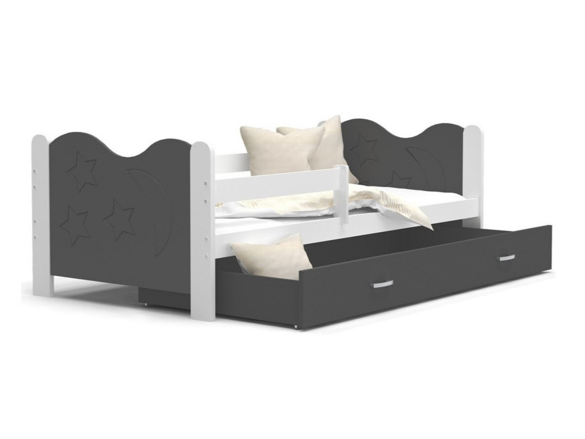 Bett Aurora 124 (Weiß)