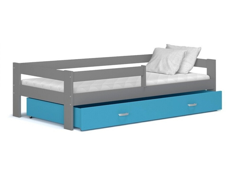 Bett Aurora 125 (Grau)