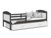 Bett Aurora 128 (Grau)