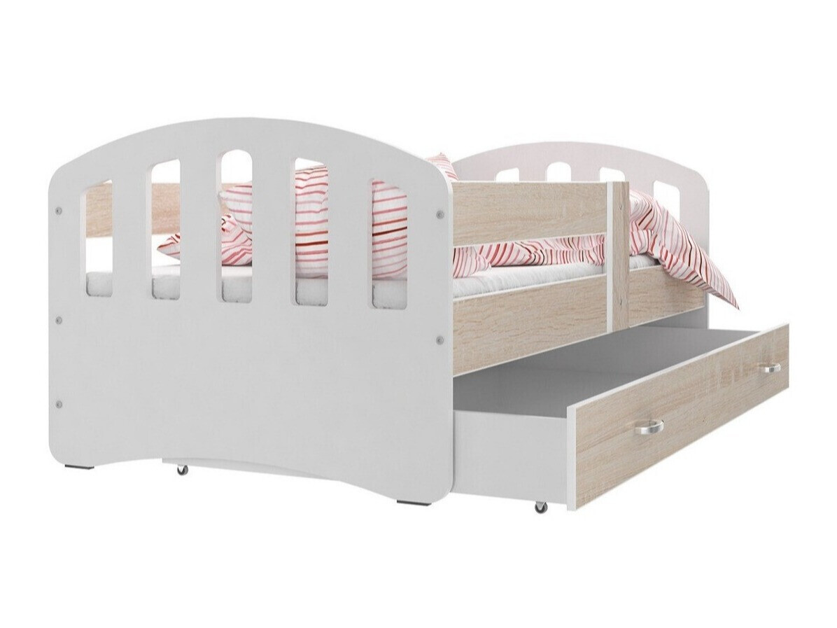 Bett Aurora 134 (Sonoma Eichenholzoptik)