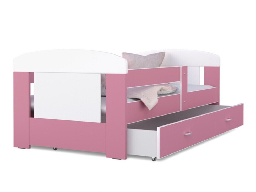 Bett Tentive 100 (Rosa + Weiß)