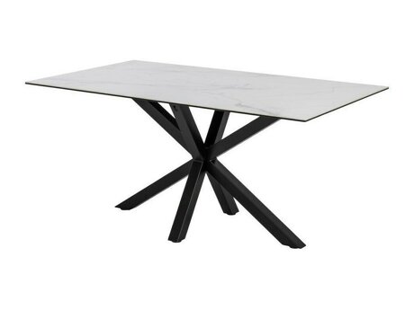 Tisch Norsica 446 (Weiß + Schwarz)