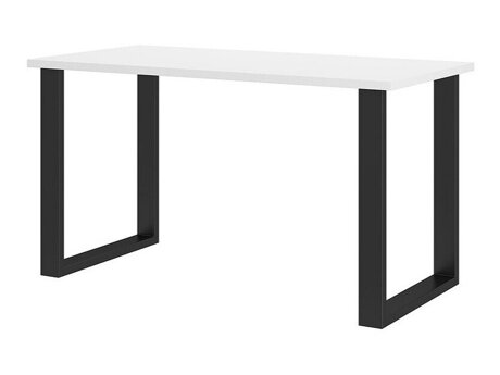 Tisch Tucson 136 (Weiß + Schwarz)