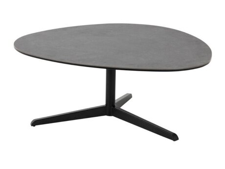 Couchtisch Norsica 293 (Dunkelgrau + Schwarz)