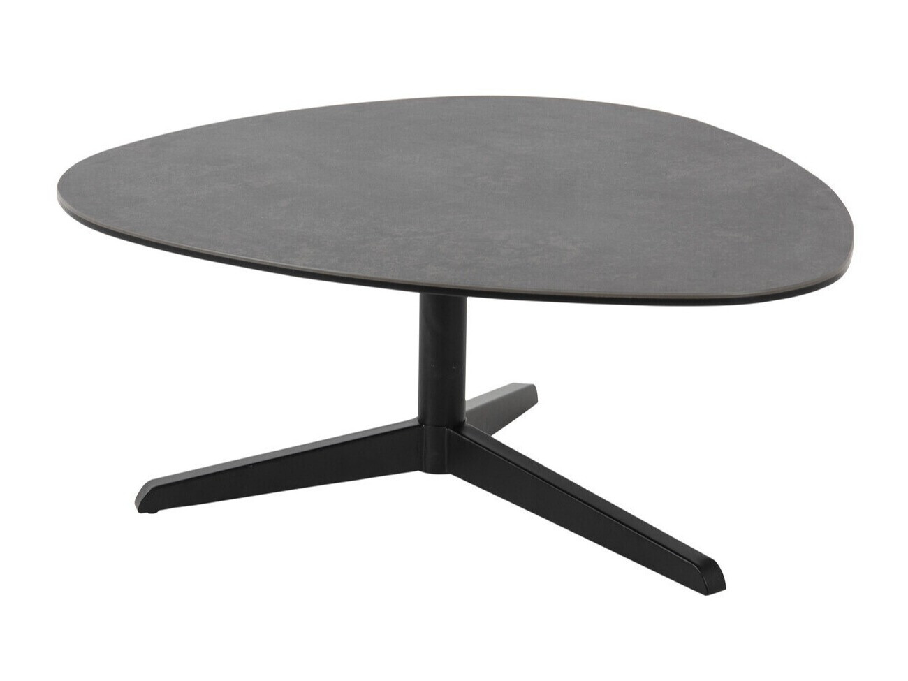 Couchtisch Norsica 480 (Schwarz + Dunkelgrau)