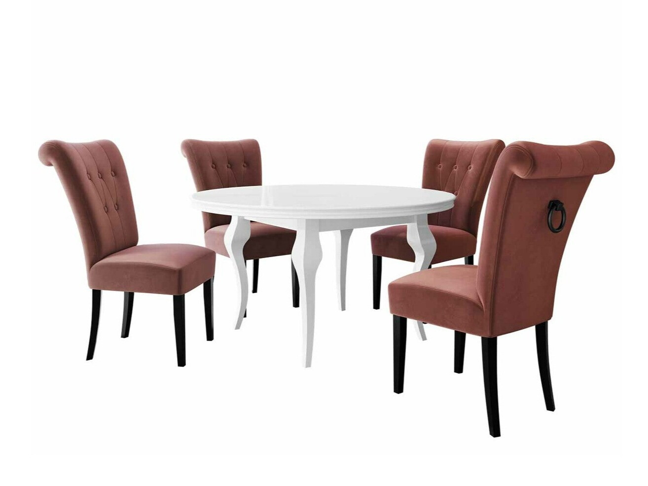 Essgruppe Racine 142 (Schwarz)