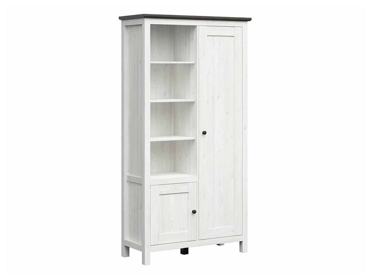 Kleiderschrank Sordoro 128 (Sibu-Lärche + Larico Kiefernholzoptik)