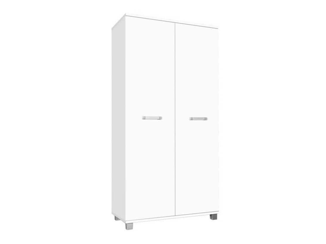 Kleiderschrank Cirevau 104 (Weiß)