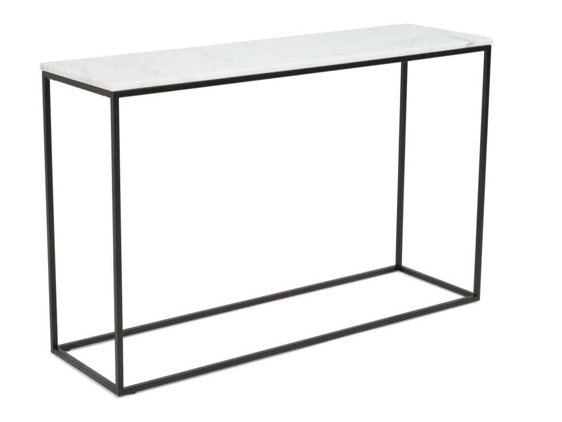 Konsolentisch Concept 55 147 (Weiß + Schwarz)