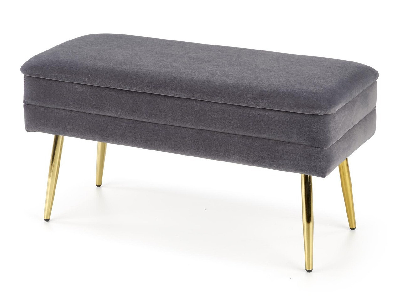 Polsterbank Houston 1255 (Grau + Gold)