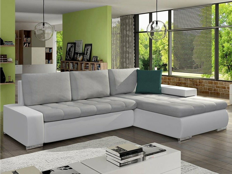 Ecksofa Comfivo 112 (Soft 017 + Enzo 162 + Enzo 155)