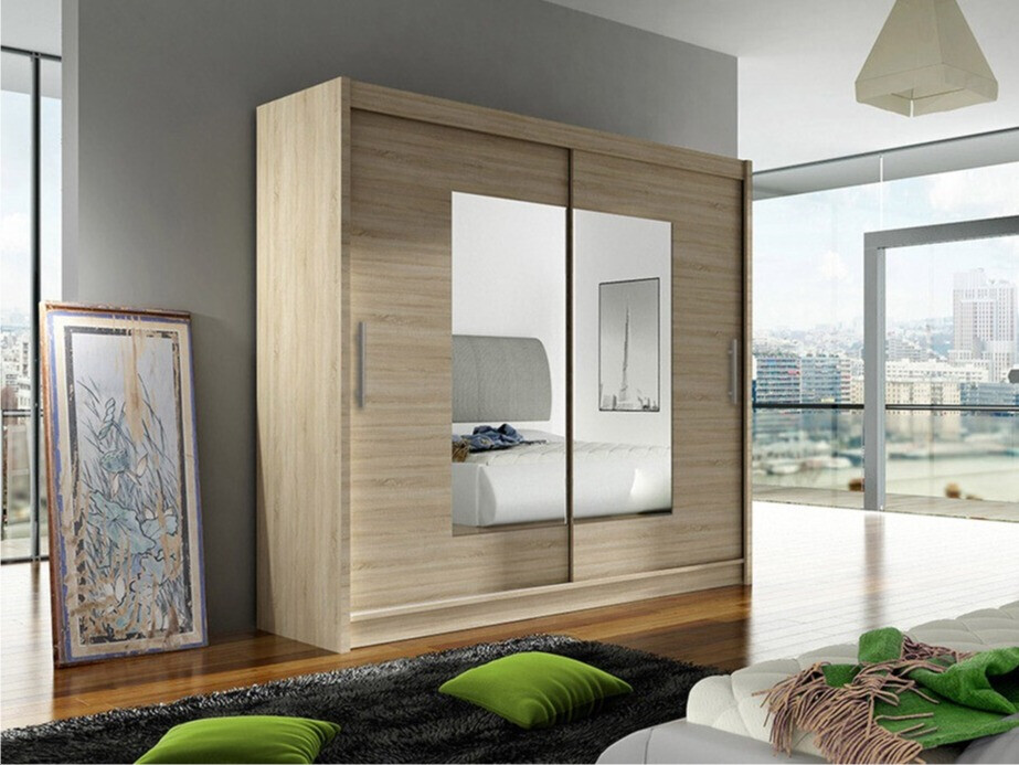 Kleiderschrank Closico 106 (Sonoma Eichenholzoptik)