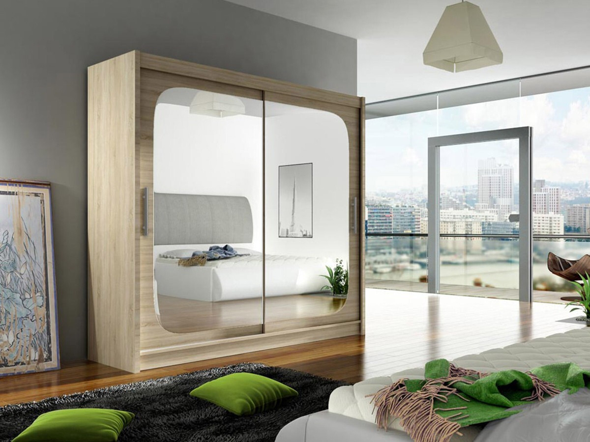 Kleiderschrank Closico 108 (Sonoma Eichenholzoptik)