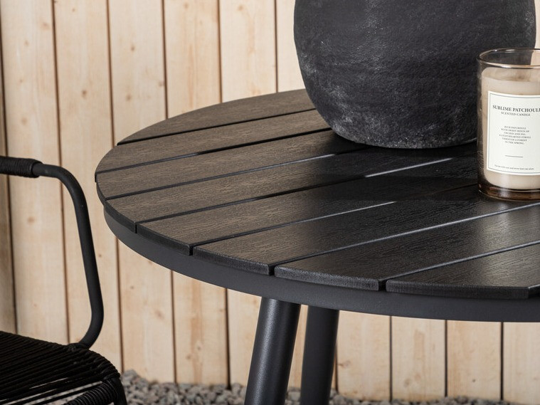 Tisch und Stühle Dallas 3784 (Schwarz)