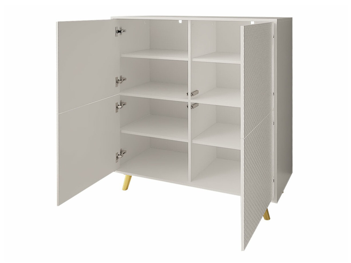 Sideboard Merced 132 (Weiß)