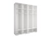 Kleiderschrank Hartford 415 (Weiß)