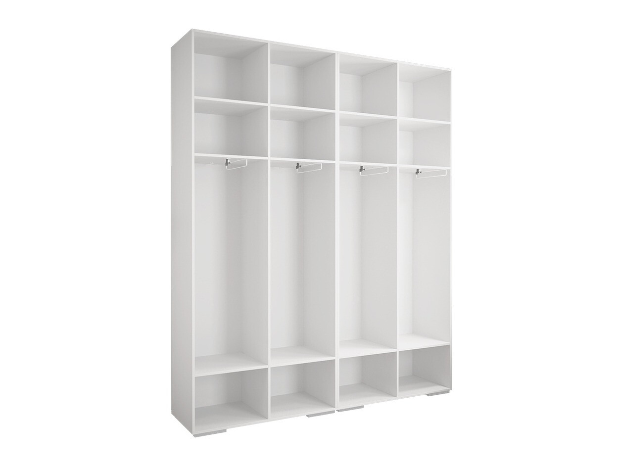 Kleiderschrank Hartford 422 (Weiß)