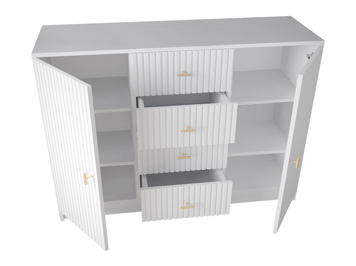 Kommoden Hartford 423 (Schwarz)