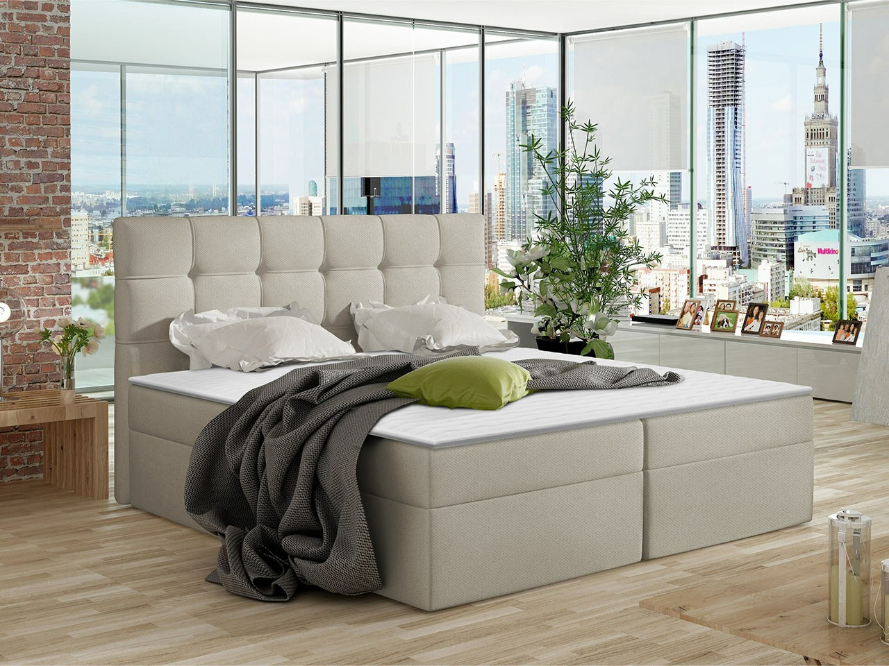 Boxspringbett Comfivo Gaudens (Paros 02)