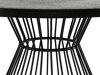 Tisch und Stühle Comfort Garden 1527 (Schwarz)