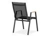 Tisch und Stühle Comfort Garden 1527 (Schwarz)